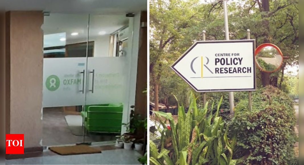 I-T raids at offices of Centre for Policy Research, Oxfam India