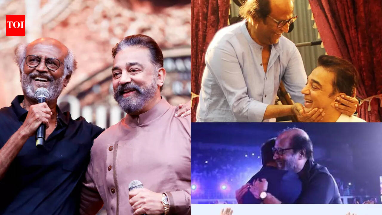 When Rajini and Kamal won us over with their public display of friendship