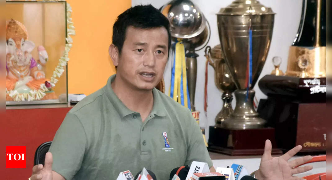 Bhaichung Bhutia vows to work for the development of football in India | Football News – Times of India