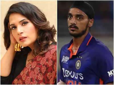 Richa Chadha comes out in support of Arshdeep Singh amid trolls targeted towards him post India’s loss