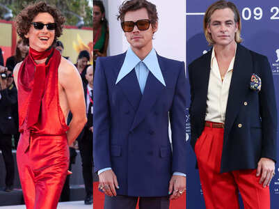 Best dressed men at 2022 Venice Film Festival 