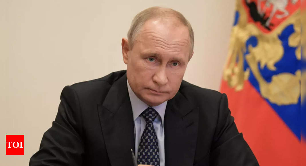 Vladimir Putin threatens to halt supply as EU plans to cap Russia gas price – Times of India