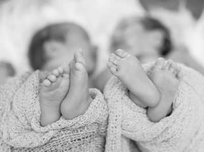 These twins have different biological dads