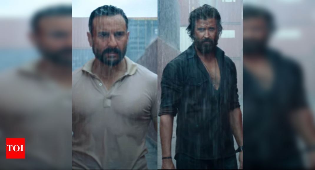 Vikram Vedha Trailer Hrithik Roshan Saif Ali Khan Battle It Out In A Thrilling Combat Watch 