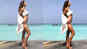Disha Patani flaunts her perfectly toned body in a white bikini