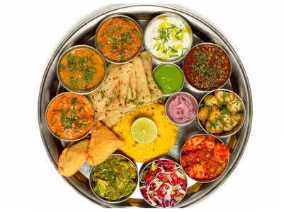 The right way to arrange meals in a Thali