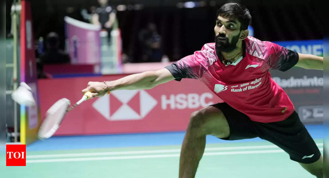 Was shocked to see the next year’s BWF calendar, says Kidambi Srikanth | Badminton News – Times of India