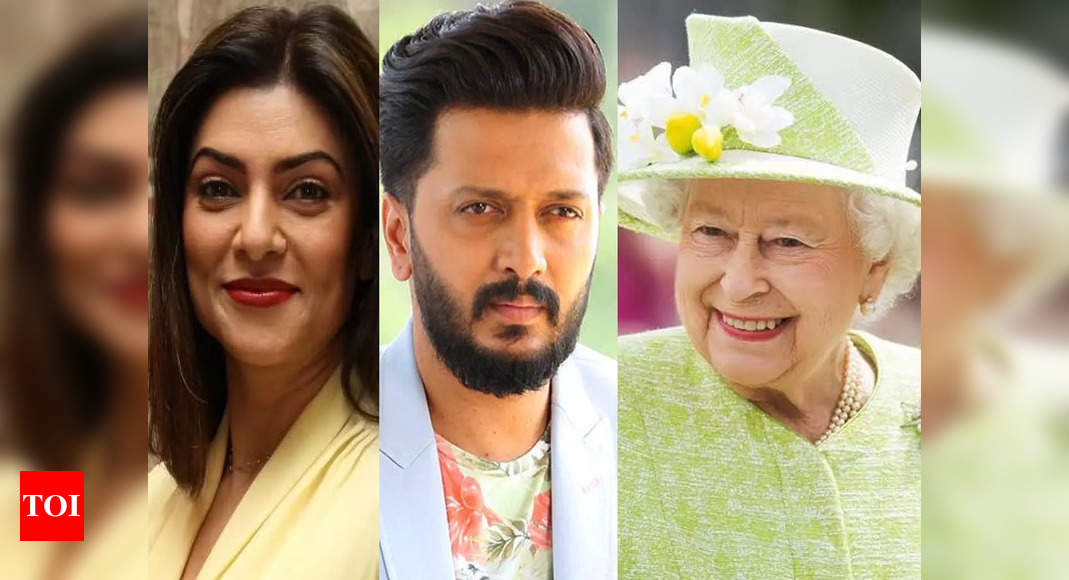 Sushmita Sen, Riteish Deshmukh and other Bollywood celebs mourn the demise of Queen Elizabeth II, the longest serving monarch of UK – Times of India