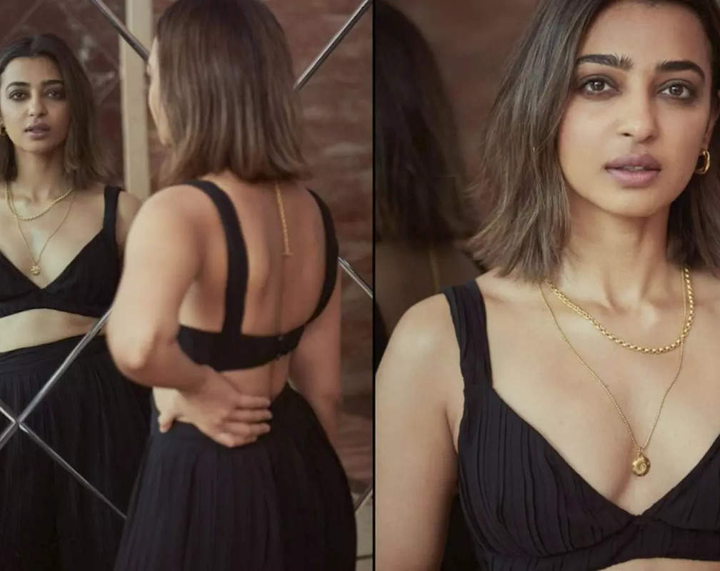 
Radhika Apte oozes oomph in black outfit with plunging neckline; fan writes 'Any option of a second wedding?

