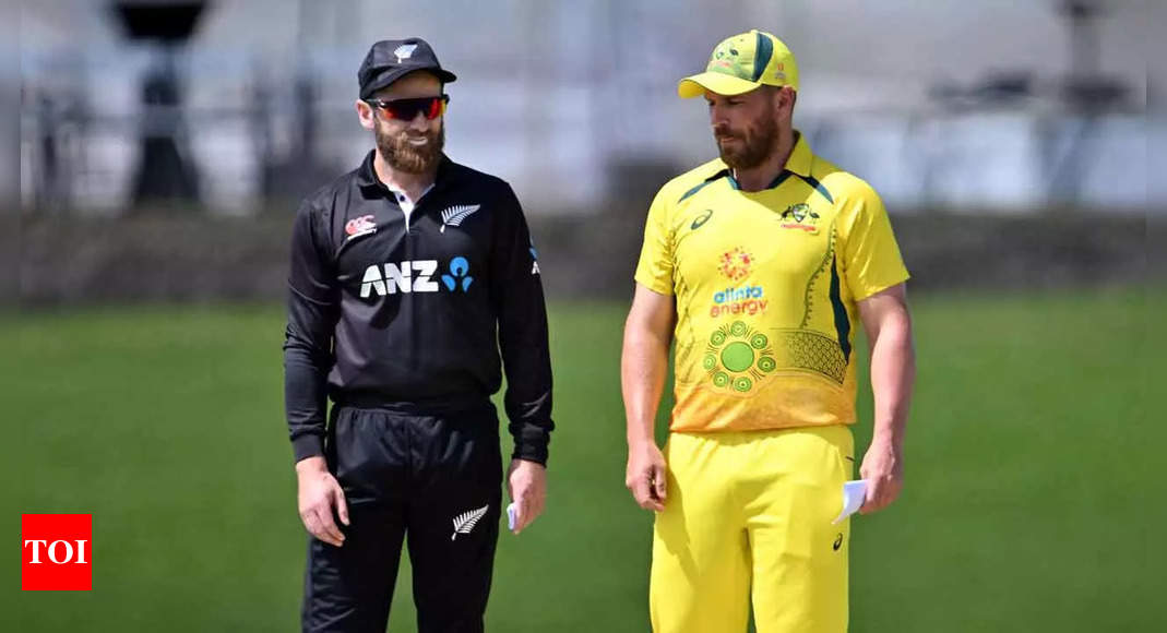Australia, New Zealand sweat on batting form of skippers ahead of T20 World Cup | Cricket News – Times of India