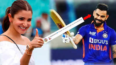 Virat Kohli dedicates his much-awaited century to wife Anushka Sharma and daughter Vamika; actress says 'Forever with you...'