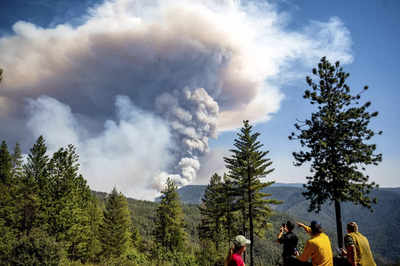 California: Drought, record heat, fires and now maybe floods - Times of ...