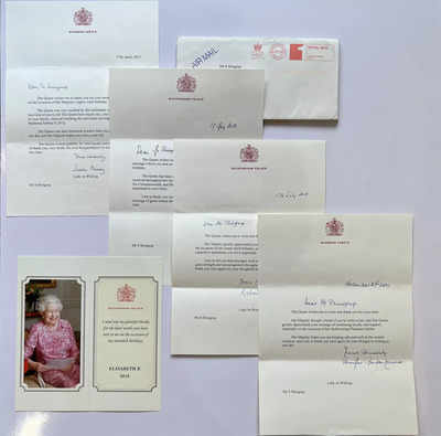 Exclusive: Letters from Queen Elizabeth II to a young Mumbai pilot