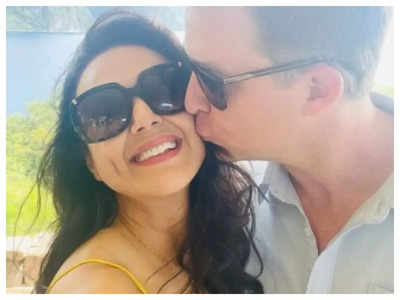 Preity Zinta shares a mushy picture with hubby Gene Goodenough from their Caribbean vacation