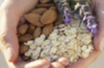 Treat your skin to oatmeal, almonds