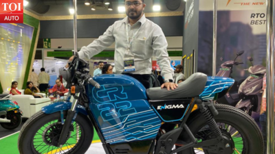 EV India Expo 2022: Enigma unveils 6 electric scooters, a prototype electric motorcycle CR22