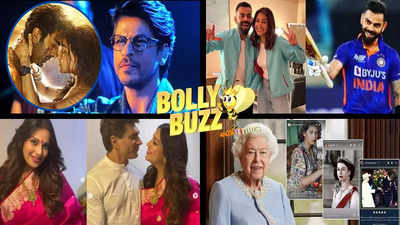 Bolly Buzz: Shah Rukh Khan's clip from ‘Brahmastra’ leaked; Anushka Sharma cheers for Virat Kohli