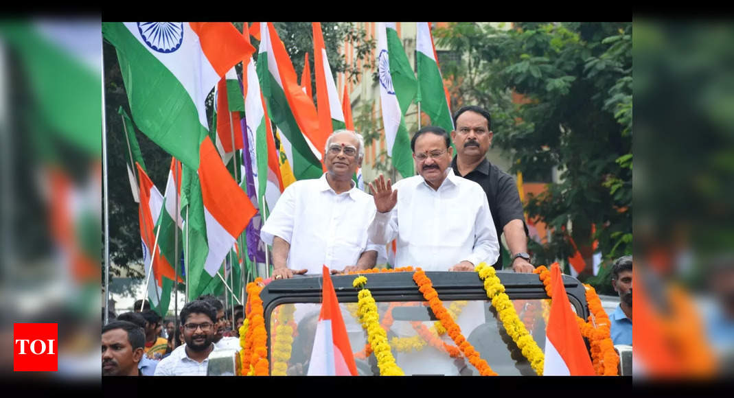 Strive Hard to achieve your goals: Former VP Venkaiah – Times of India