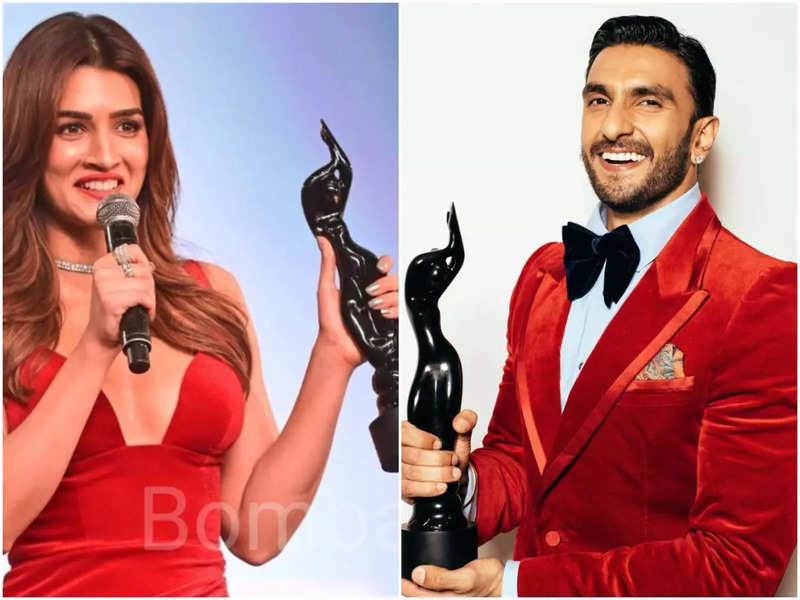 67th Wolf777news Filmfare Awards 2022: Ranveer Singh and Kriti Sanon bag  Best Actor for '83 and 'Mimi' - check out complete winners' list | Hindi  Movie News - Times of India