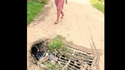 Open manholes galore in Patna