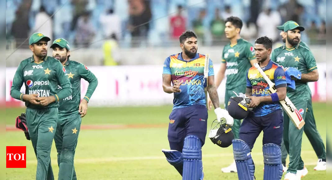 Asia Cup 2022: Sri Lanka drub Pakistan in dress rehearsal for final | Cricket News – Times of India