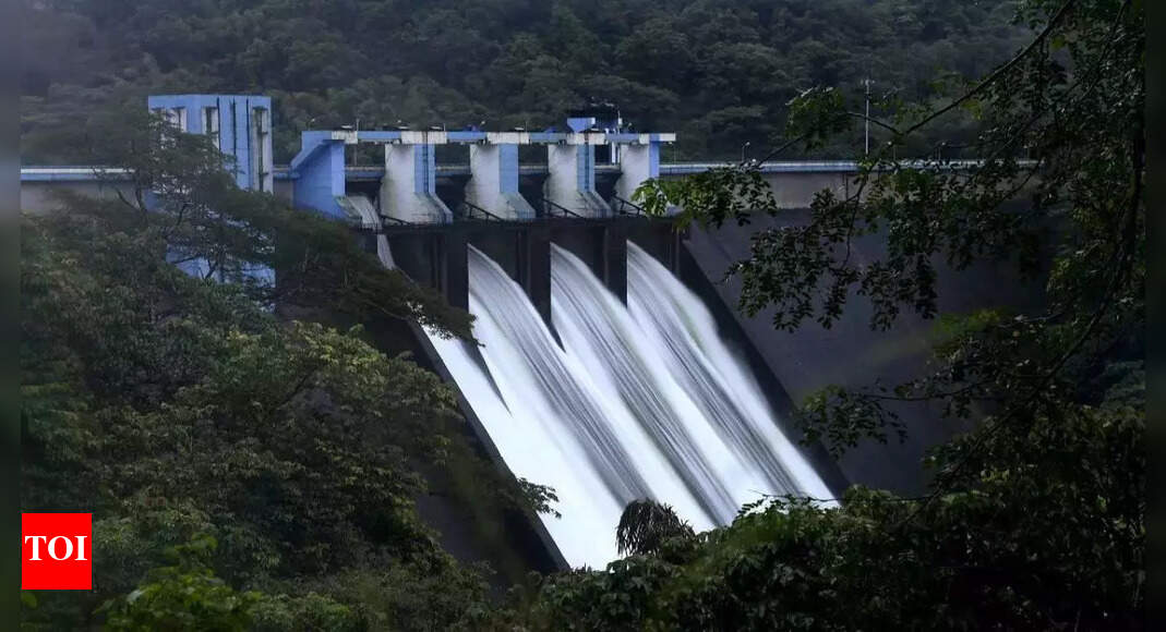 Water Inflow: 2 Shutters Of Idamalayar Dam Lifted | Kochi News - Times ...