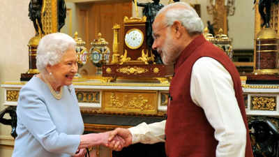 Why Queen Elizabeth II's handshake with PM Narendra Modi was unique