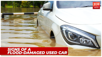 How to spot flood-hit used cars and avoid buying them!