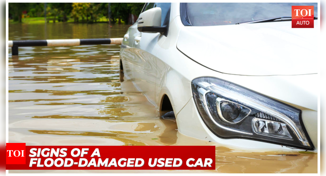 How To Spot Flood-hit Used Cars And Avoid Buying Them! - Times Of India