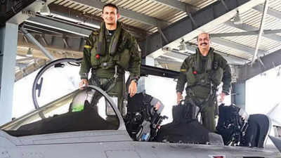 IAF chief creates son-ic boom with Chaudhari junior on Rafales