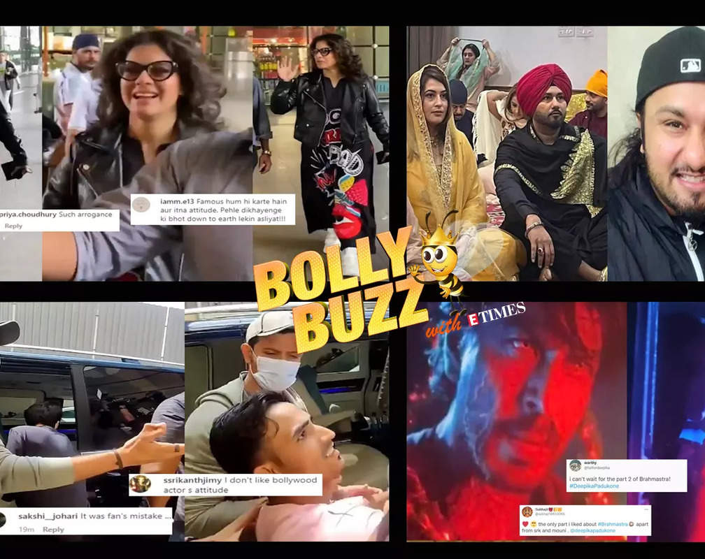
BollyBuzz: Honey Singh divorced; Hrithik gets angry; Deepika's cameo in Brahmastra; Kajol trolled
