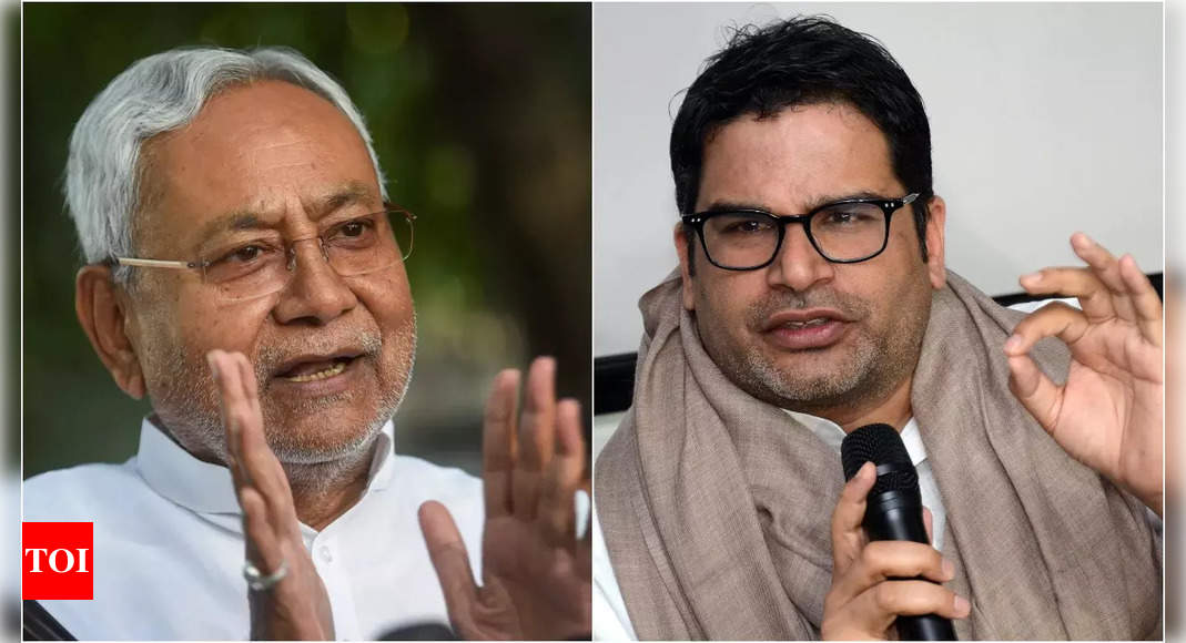 Link between CM chair and Nitish Kumar exemplary: Prashant Kishor takes another jibe at Bihar CM | India News – Times of India