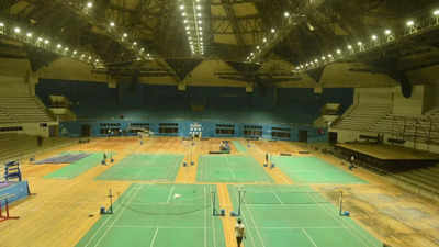 New mats, lux lights: Indoor stadium decks up for city's first international badminton meet