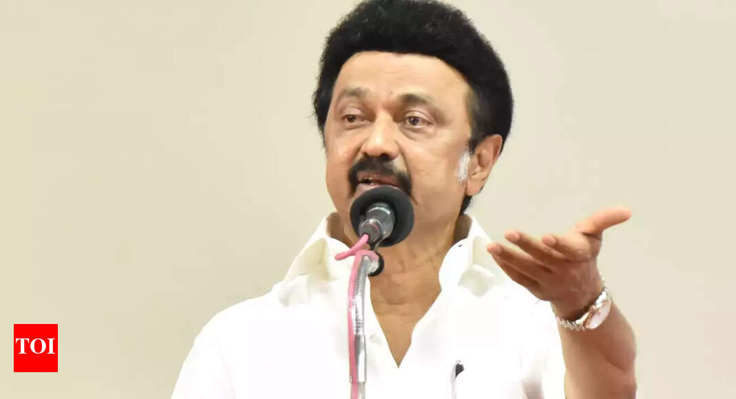 Dmk S 21 Poll Victory Due To Govt Staff Tamil Nadu Cm M K Stalin Chennai News Times Of India