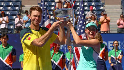 Australians John Peers and Storm Sanders clinch US Open mixed doubles title