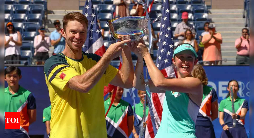 Australians John Peers and Storm Sanders clinch US Open mixed doubles title | Tennis News – Times of India