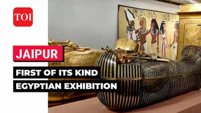 Jaipur: Egyptian pharaoh Tutankhamun's mummy and belongings on display at JKK