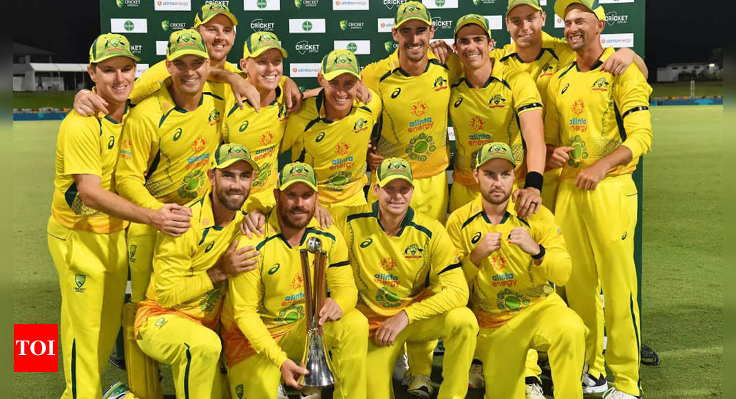 Aus vs NZ: Australia sweep ODI series against New Zealand in Aaron Finch farewell | Cricket News – Times of India