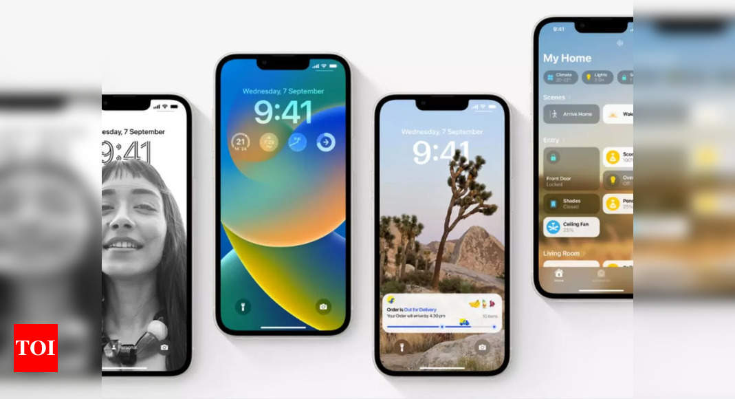 Apple rolling out its biggest update of 2022 for iPhones, iOS16, today: India time, how to prepare your iPhone, what not to do and more – Times of India