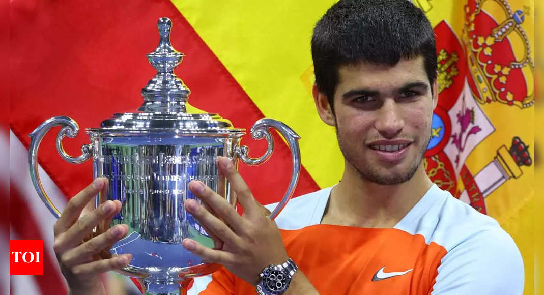 Astounding Carlos Alcaraz wins US Open and becomes world number one | Tennis News – Times of India