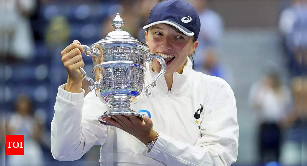 World No. 1 Iga Swiatek downs Ons Jabeur to claim first US Open title | Tennis News – Times of India