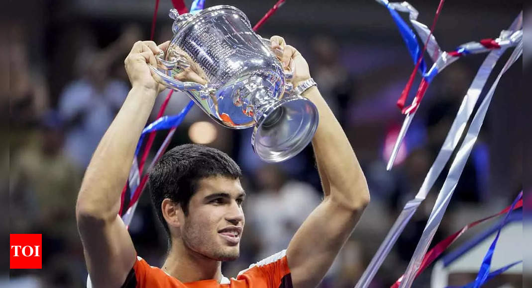 ‘Spaghetti’ man Carlos Alcaraz ‘hungry for more’ after landmark US Open triumph | Tennis News – Times of India