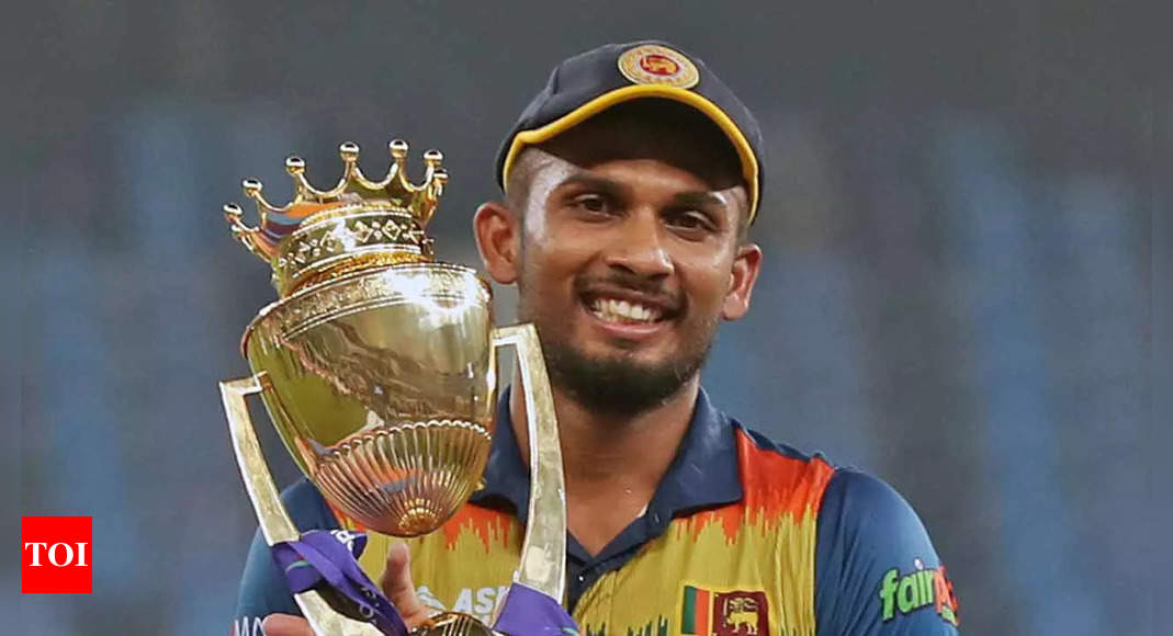 Dasun Shanaka dedicates Asia Cup triumph to crisis-hit Sri Lanka | Cricket News – Times of India