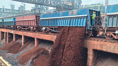 Rowghat's first ore consignment reaches Bhilai steel plant