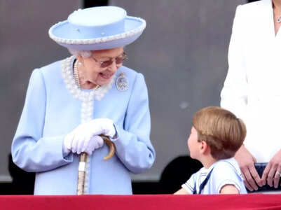 Prince Louis' reaction to Queen Elizabeth's death