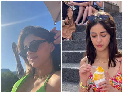 9 Times Ananya gave out major vacation goals 