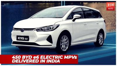 BYD India delivers 450 e6 electric MPVs across India: Key specifications