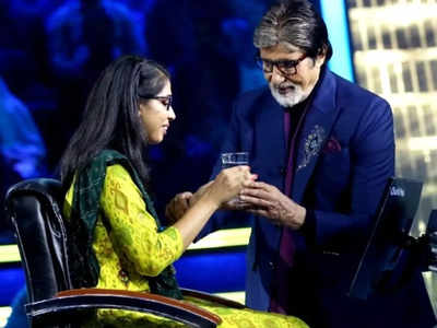 Visually Impaired 'KBC 14' Contestant Is A Fan Of Big B's 'Black ...