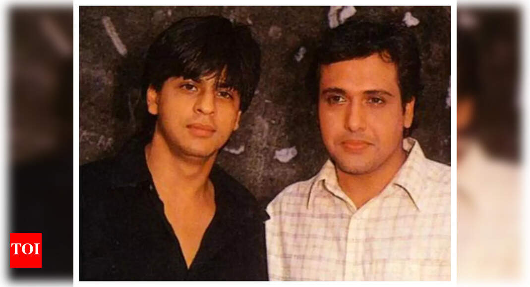 When Govinda showered praise on Shah Rukh Khan; called him the ‘wisest’ amongst all of them – Times of India