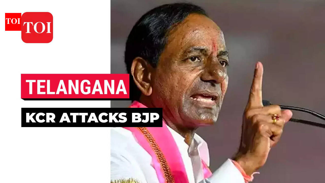 BJP has only 20 months left, says K Chandrashekhar Rao